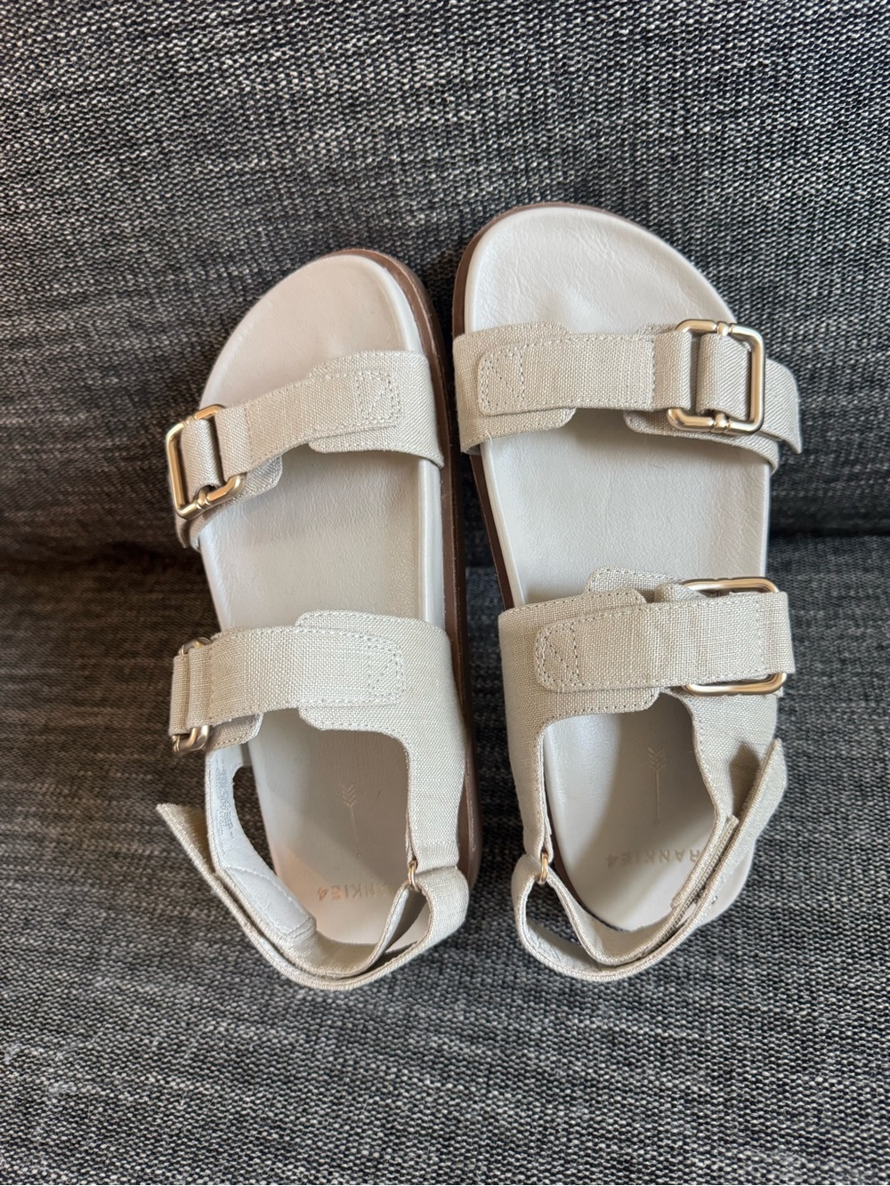 Frankie 4 - Thompson Linen Sandal size 7 - Picture 3 of 7